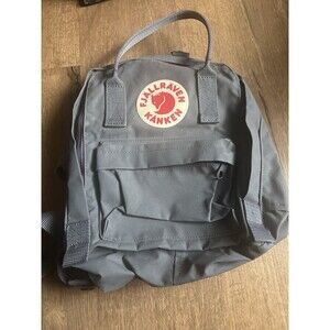 Fjallraven Kanken Backpack  MINI Bag Gray